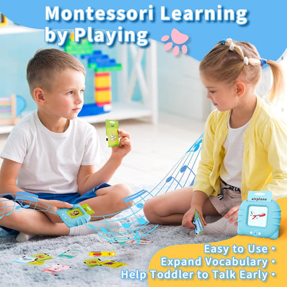 Montessori Talking Flash Cards + FREE 224 Cards included