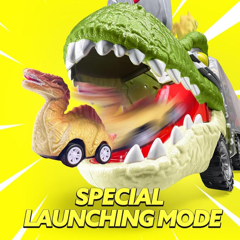 Dino Chomp Hauler Truck Set 5