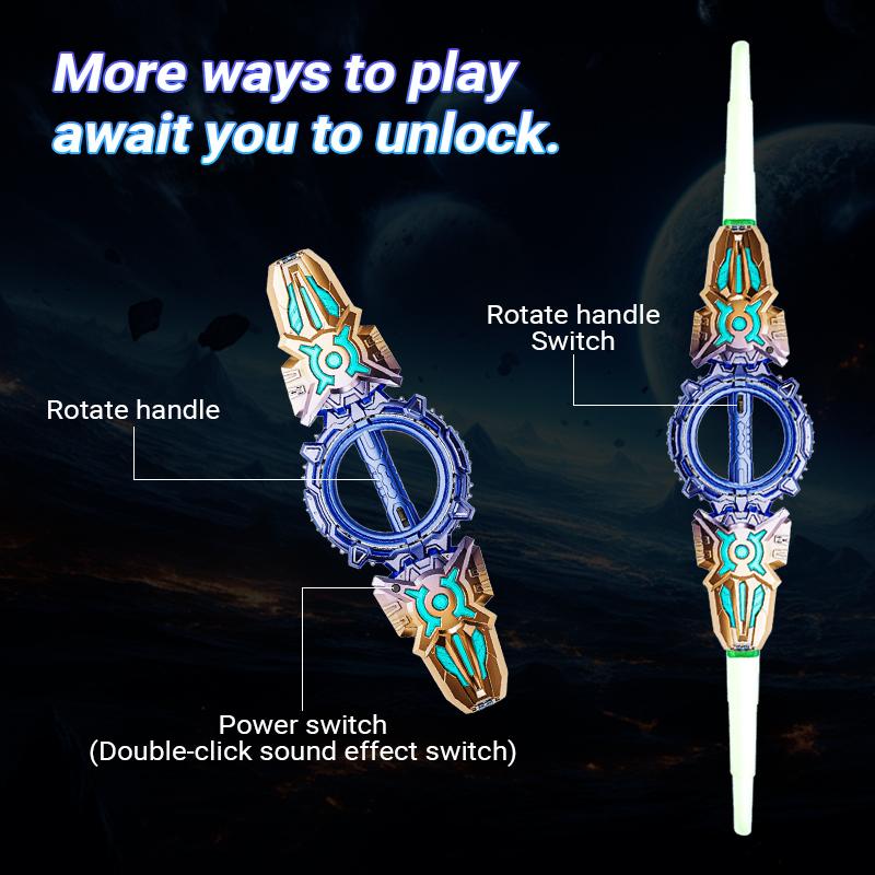 Handle rotation and sound-effect switches