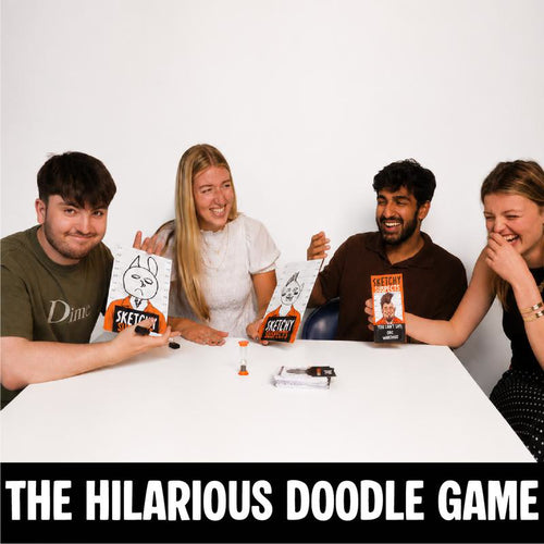 Sketch-the-suspect party game